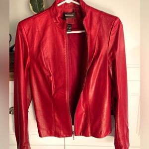 Daniel Vintage Red Leather Jacket